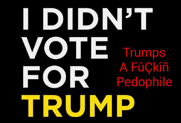 MrSpiritsRaven's tweet photo. Never FORGET 👉🏿 #TheRealDonaldTrump Is A #Pedophile #Rapist #ChildMolester #SexTrafficker #TaxCheat #Grifter #RacistNazi #Zionist #Fascist #Notalent
#Uneducated #Narcissistic #RacistWhiteDevil💀☠️👺👿 #SexualPredator With #Badbreath 🌬️ & A 3 inch 🤏🏻 Péñîs. 👈🏿

Don't Be Distracted by that nice Looking 🥕 Carrot. 
Keep Discussing The #EpsteinTrumpPedoFiles 

#PedophileTrump #Abused & #Violated MANY YOUNG #Girls & At Least One #Boy.... THAT WE KNOW OF. 
This is WHY we MUST Keep Posting & Talking About The #EpsteinTrumpFiles 

We know he's mentioned in the #EpsteinTrumpPedoFiles 38,000 Times. 
In All Good Conscience, WE CANNOT WALK AWAY. They DESERVE #Justice!
