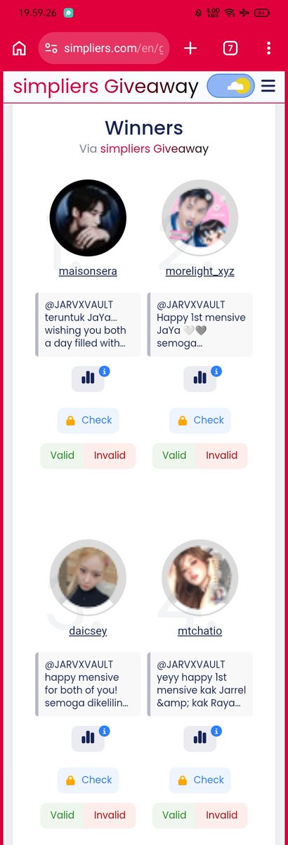 llOPPIBEAR's tweet photo. HAWOO SEMUAAA, selamat untuk kakak :: @maisonsera @morelight_xyz @daicsey @mtchatio @StudiOrly @qoirag @lovedablee kalian bisa langsung SO menggunakan poster di head tweet dan langsung claim lewat dm kak jarrel yaa @JARVXVAULT ditunggu 1×24 jam, MAAAACIII BANYAK 🥺🤍🩷🍀🧸 https://t.co/EB6DX8Yp1A