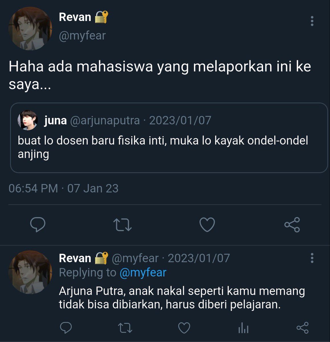 crownzmania's tweet photo. 10. kelakuan arjuna putra https://t.co/vn1ChAfEXA