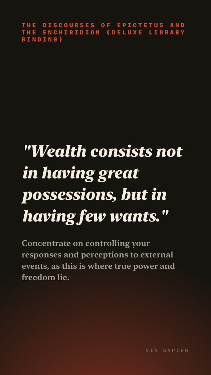 SapienHotTakes's tweet photo. #todaysbook #epictetus #discourses #sapienhottakes #insights #booknotes #quotes #keylessons https://t.co/6wPNrpG8BM