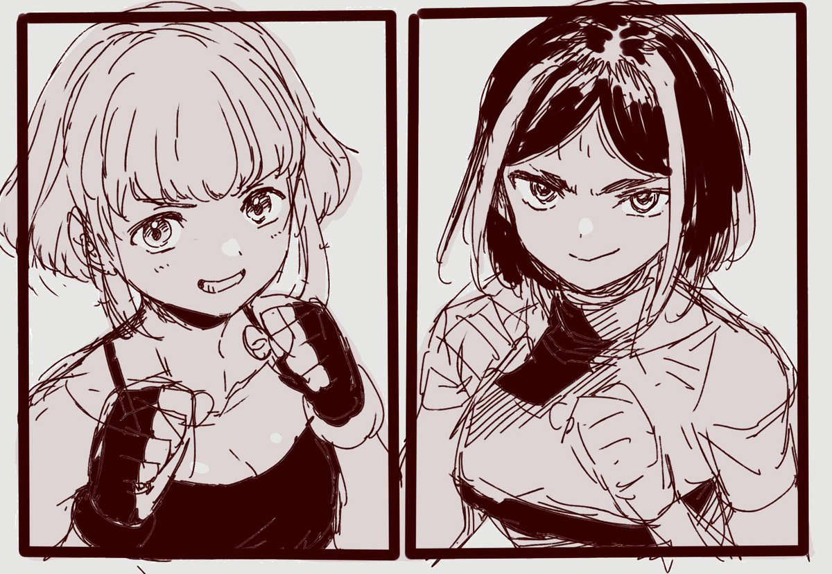 Boltix48's tweet photo. I love seeing these two fight.
Another skeb comm of Catryn vs Selene by @ABS17 
Thank you so much!🙇‍♂️💖 https://t.co/FJOnatAHPE