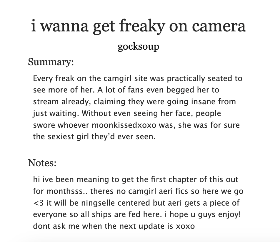 gocksoup's tweet photo. ❦. i wanna get freaky on camera 

camgirl uar au | 🌙🦋 , 🌙⭐️, 🌙💙 | nock wock kock gussy | multi-chaptered 

theres a storyline here promise but for now enjoy chapter 1: winselle !! SORRY REUPLOAD I POSTED THE WRONG LINK :((

link: https://t.co/Tr4dR7atqx https://t.co/mqUPq1MO0X