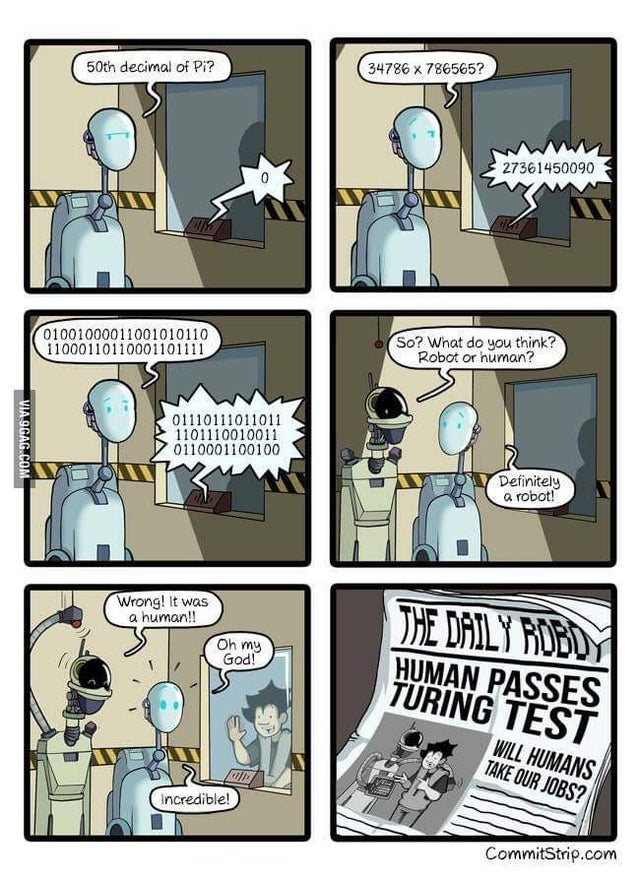JordiCabot's tweet photo. #Humans taking the jobs of #robots :-) https://t.co/DxSwlbkIJw