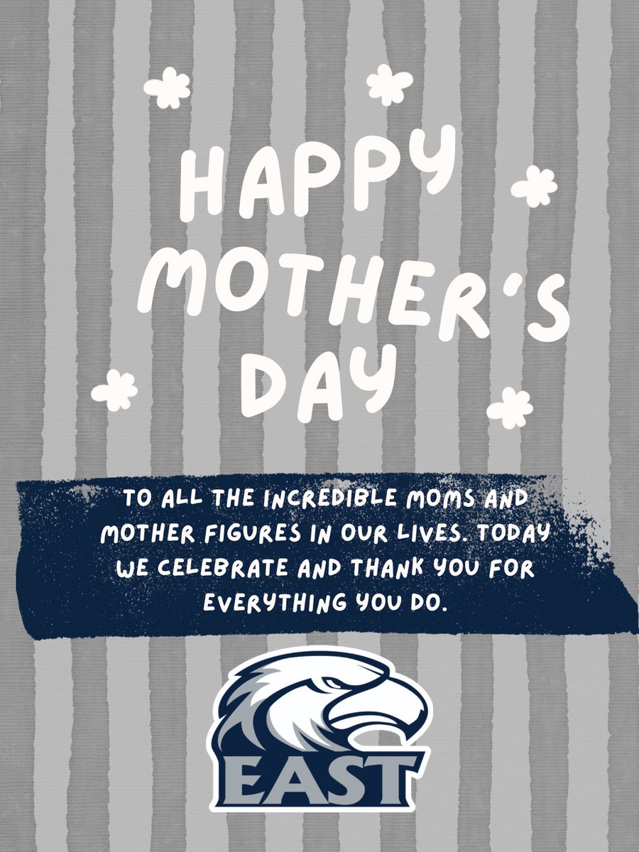 EJ_Athletics's tweet photo. Happy Mother’s Day to all the amazing moms and mother figures of Eagle Nation! 💙🦅 Thank you for the love, support, and sacrifices you make every day. https://t.co/LGR2Yqeemm