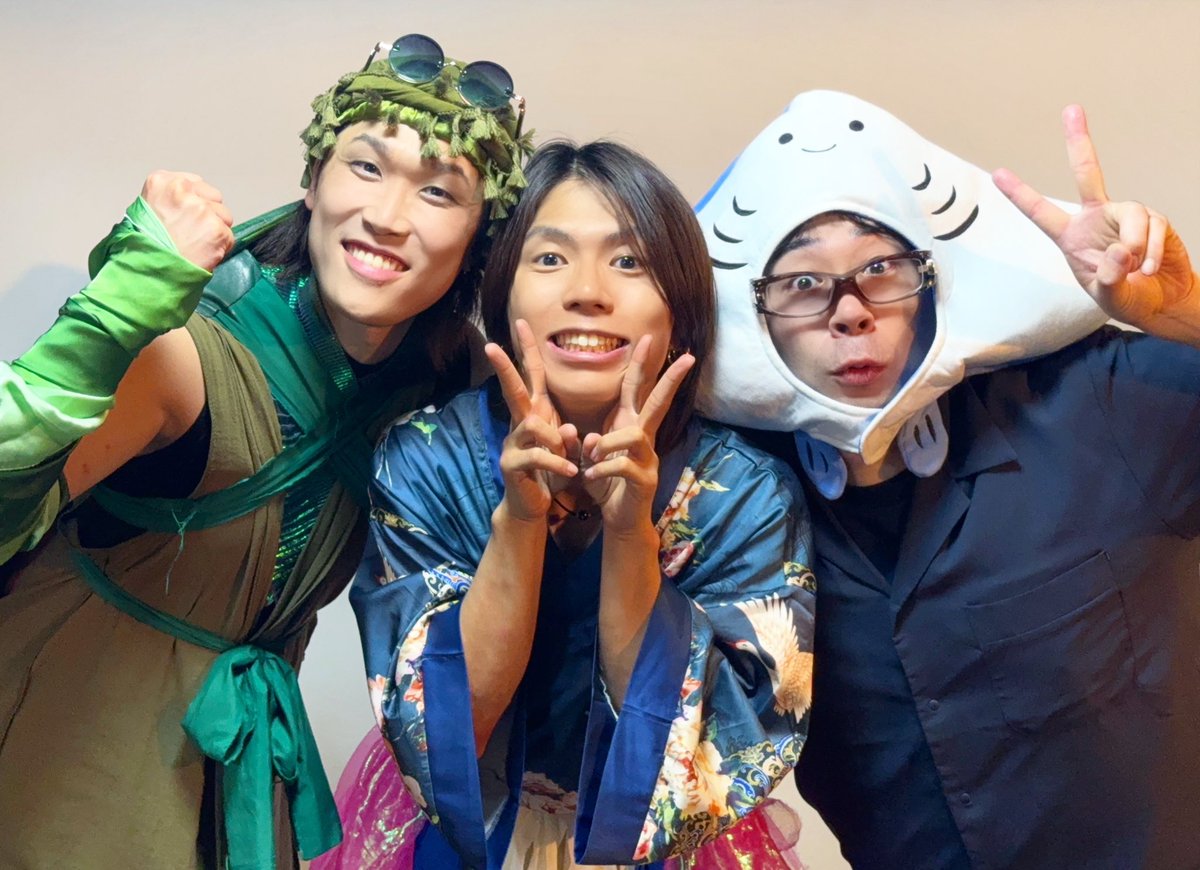 maitokudo's tweet photo. #浦島太郎物語
#URASHIMA
無事終演？しました
本当に皆様に大感謝
奇跡の連続で本当に笑って死ぬかと思いました
そんな時間と空間を皆様と宮永くんと常光さんと共有できて、とても幸せでした
本当に皆さんガンX！ジュンX！thanks！ https://t.co/8FEDT6uOVZ