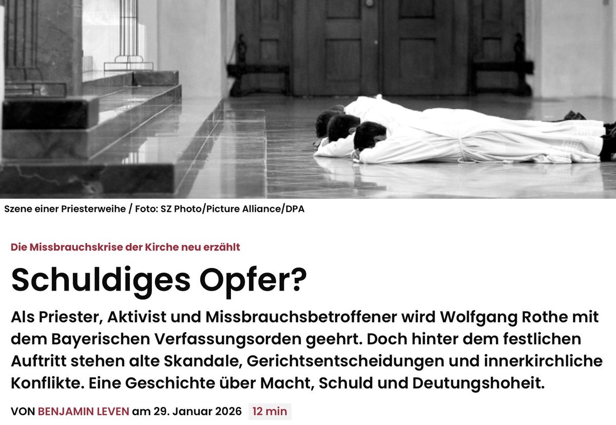 WolfgangFRothe's tweet photo. Die ethische Selbstdemontage von Benjamin Leven.
#Kirche #Katholisch #Medien #Recht #Presserecht #Presserat #DeutscherPresserat #Pressekodex #Ethik #Medienethik #Beschwerde #Cicero #Communio #Missbrauch #Gewalt #Lüge #ÜbleNachrede https://t.co/2RoDJyn631