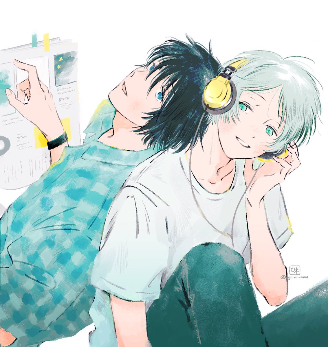 味 tweet media