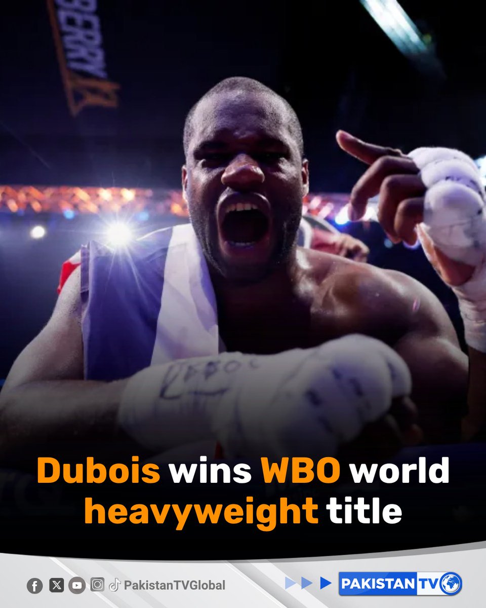 Dubois captures WBO heavyweight title in all-British Manchester showdown against Wardley