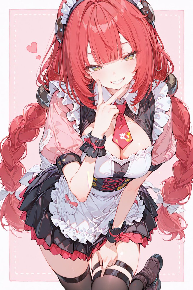 Kanra_AIIllust's tweet photo. 🍬今日は柚葉が特別にメイドさんになっておもてなし……💕🍭
ところでアリス、この屋敷の『開かずの間の噂』、聞いたことある？👻☂️🦝

なメイド服柚葉〜！ https://t.co/JmqAkHBWoK