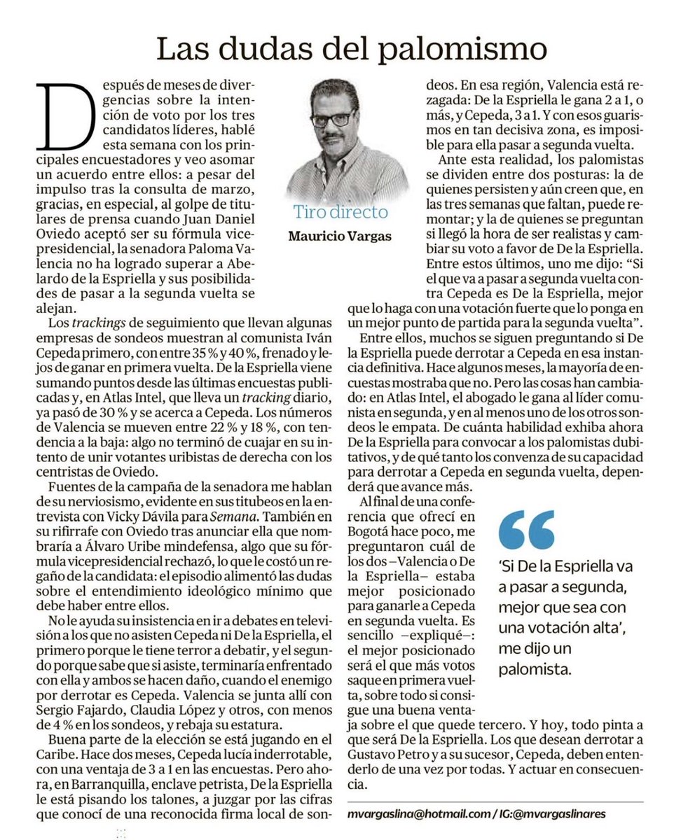 José Manuel Restrepo Abondano tweet media