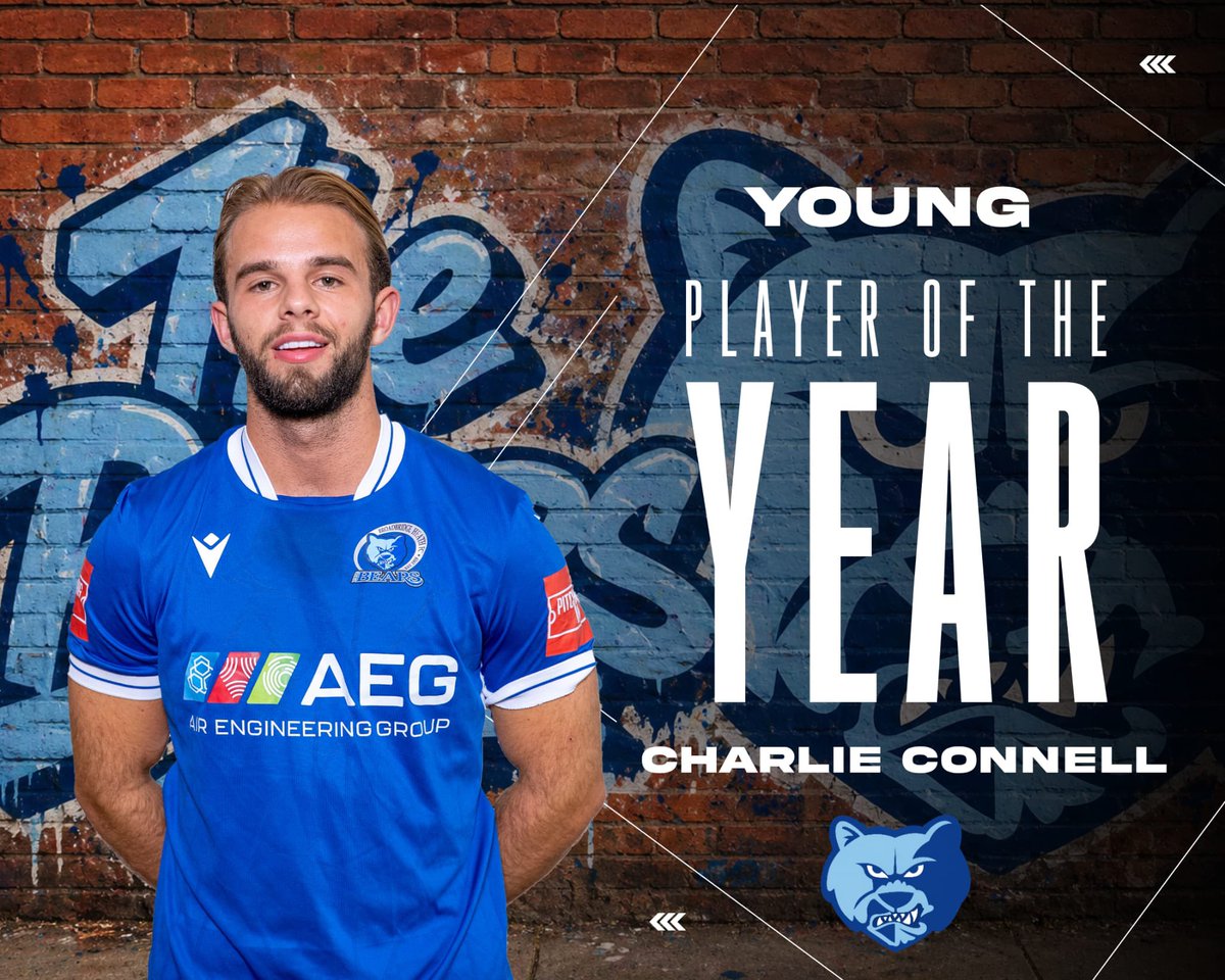 thebearsbbhfc's tweet photo. 🏆Award Winners 🏆

Young Player of the Year was won by @_CharlieConnell 

Congratulations Charlie! 👏 https://t.co/qYFvQM3s4k