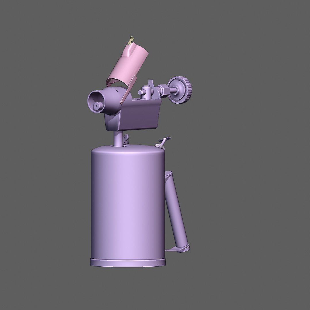 wip 外観モデル用にblow torchが無いと辻褄合わせが完了しないので今