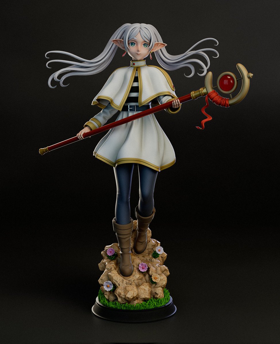MarcoPescuma's tweet photo. Quick project in my free time, frieren fan art sculpted in zbrush and rendered in blender
#3d #3dmodel #3dsculpt #anime #animefanart #manga #frieren #frierenbeyondjourneysend #fanart #fantasy #zbrush #maxonzbrush #blender #blender3d #art #artwork #digitalsculpture #sculpt https://t.co/iKRVclwcq0