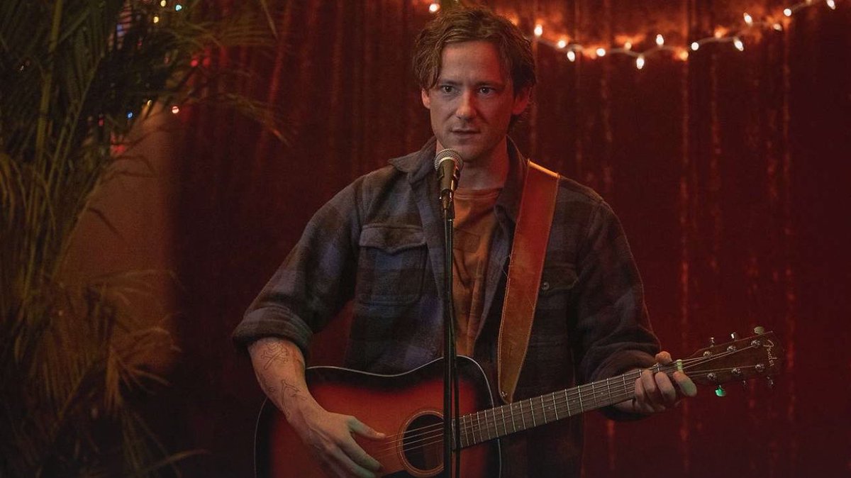 pullmancrave's tweet photo. Lewis Pullman as Cameron Cassmore in Remarkably Bright Creatures. https://t.co/xnGcYYmF5u