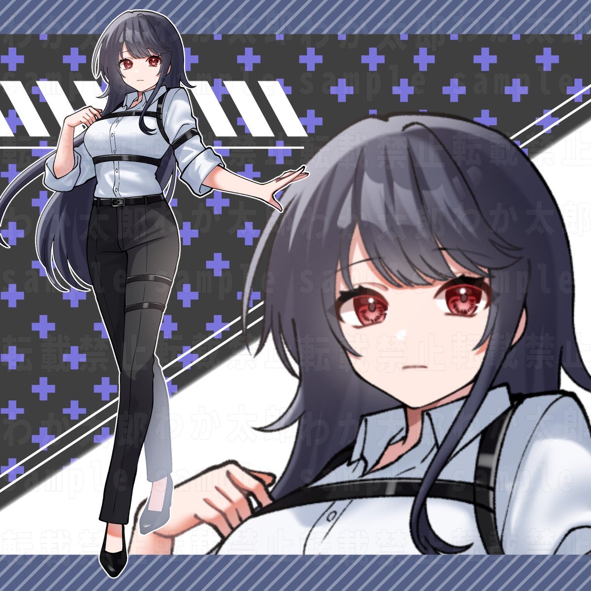 wakastawei's tweet photo. つなぐのオークションにてキャラ販売追加いたしました！
TRPG等でご利用いただけるロングヘアスーツの女性です

ご購入先は固ツイにて⇩

ご縁がありましたら🌱

#キャラ販売　#つなぐ https://t.co/52kfjABeal