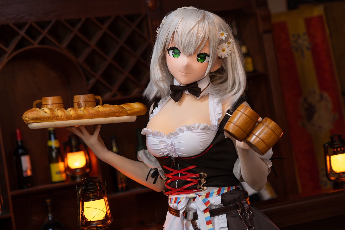 メイドの日 #白銀ノエル #ノエラート #kigurumi #着ぐるみ #HKKiger
