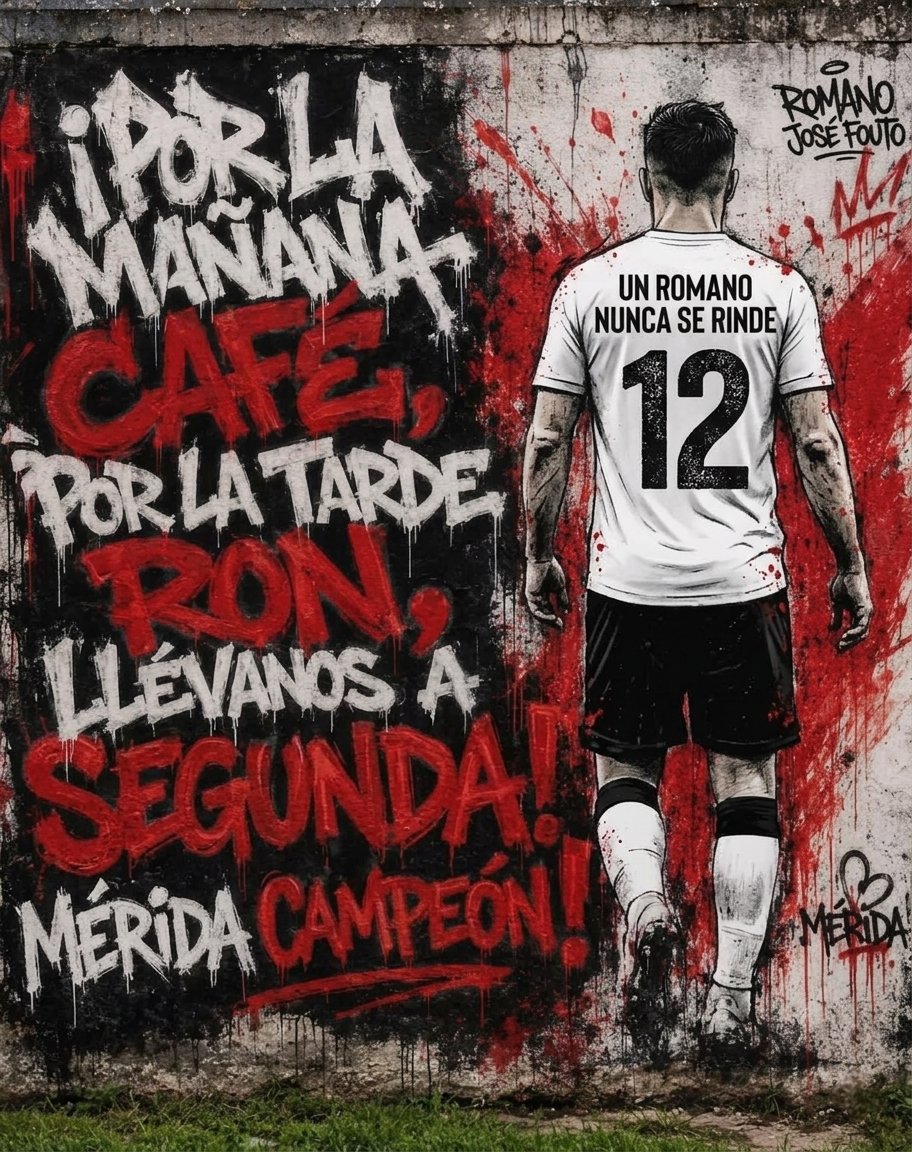 CarlosTribuno's tweet photo. Porque aunque este año me hayas roto el corazón, ser del @Merida_AD no entiende de categorías, entiende de sentimiento.

Y sí… ya estoy deseando abonarme de nuevo para la próxima temporada, aunque no haya terminado esta.

Porque un romano nunca se rinde. 🤍🖤 https://t.co/MHBFBbsA9v