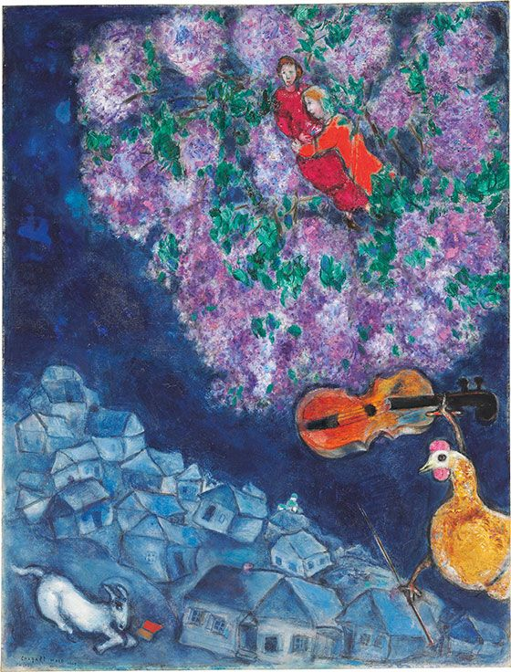 marysia_cc's tweet photo. Marc Chagall. Blue Air, 1937 https://t.co/KxxYrwOdAT