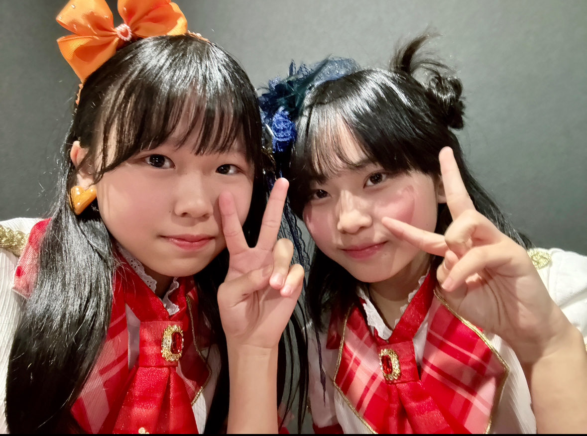 SCKGIRLS2's tweet photo. 【みかん】
ぶっとび大演芸会vol.21
ありがとうございました！

今日は新体制での初LIVE🎤
まおちゃんメンバー昇格おめでとー🫶
緊張したけど、みんなのおかげで楽しかったです！
ここからの新体制もたのしみにしててください👊🏻

そしてみゅうちゃんとなぎさの生誕祭🎂
2人ともおめでとー！ https://t.co/L0p9QfyjgJ
