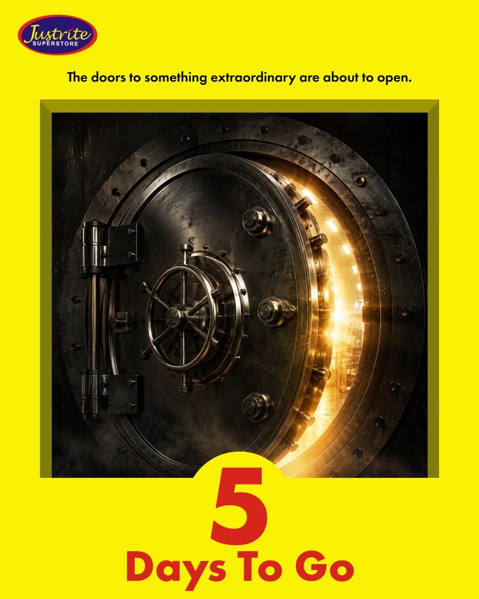 Justrite_ng's tweet photo. On the โ14th of Mayโ
Another amazing experience is unraveling
Weโve got 5 days to the big day!
And for the gamers๐ your hint is in the next slide๐
Store location begins with the letter โMโ
#justritesuperstore
#Justrite https://t.co/2BrO4DXC8u