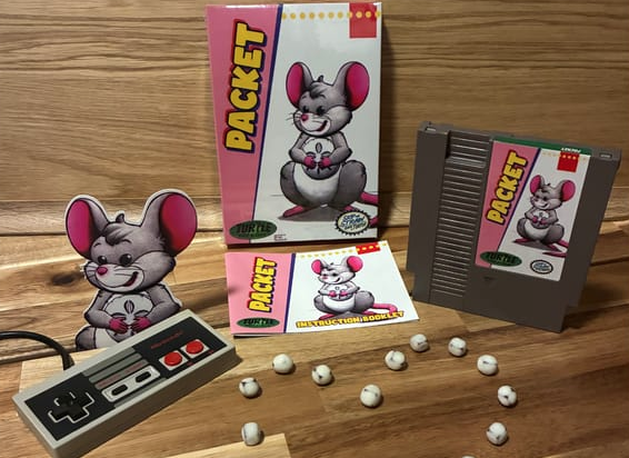OriginalFei's tweet photo. 🚨KICKSTARTER🚨
[#Homebrew #NES #Famicom]
Packet by @TurtleRescueNES is a new thrilling dot gobbling action puzzle adventure! Coming to your NES and FC soon!

➡️ https://t.co/IUb05ukIx2

➡️ #hbconnexion https://t.co/jMuNY9u4Cp