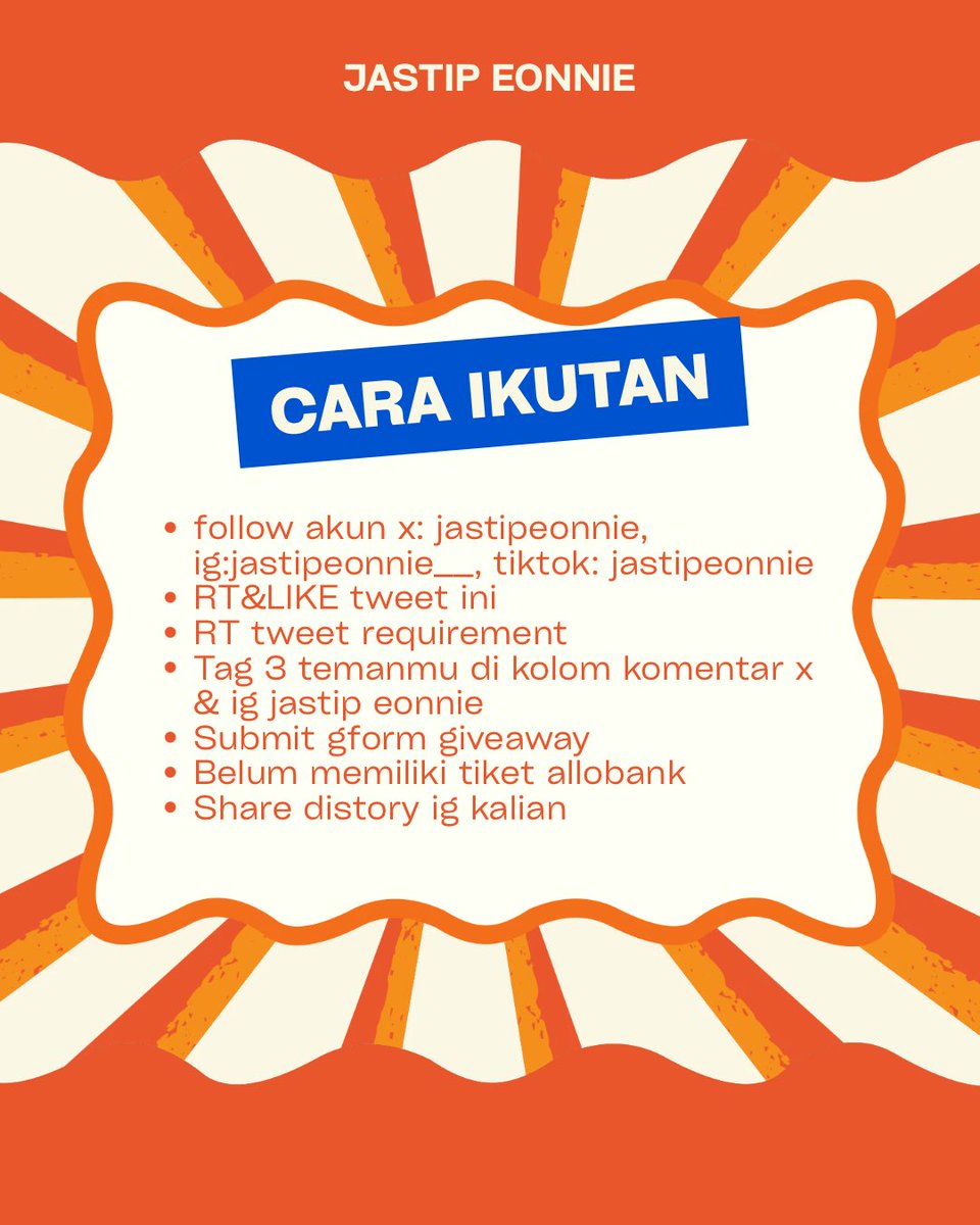 JASTIP TIKET KONSER |TICKETING SERVICE ALL CONCERT tweet media