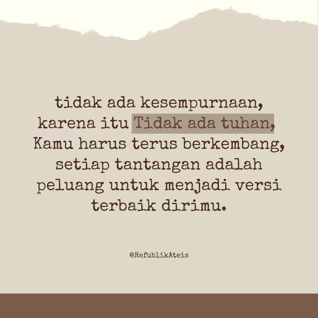 Refublik Atheis Indonesia MazU tweet media