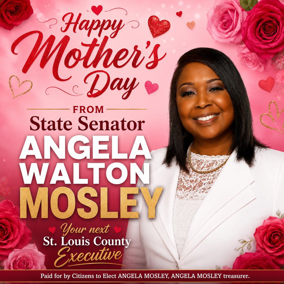Senator Angela Walton Mosley Democrat Caucus Chair tweet media