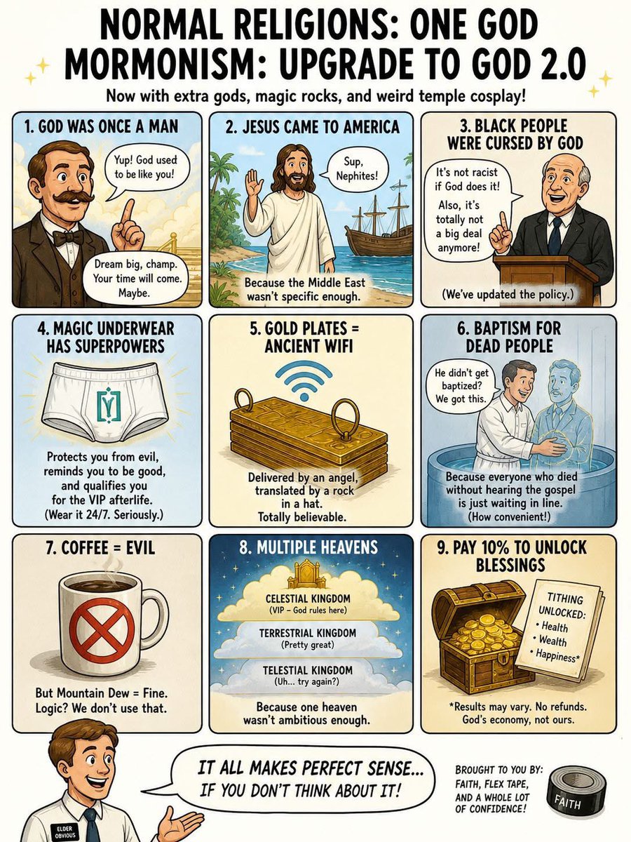 Helping Mormons Reach Perfection tweet media