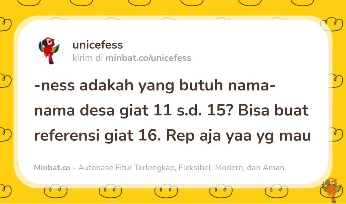 UNNES MENFESS🍌 tweet media