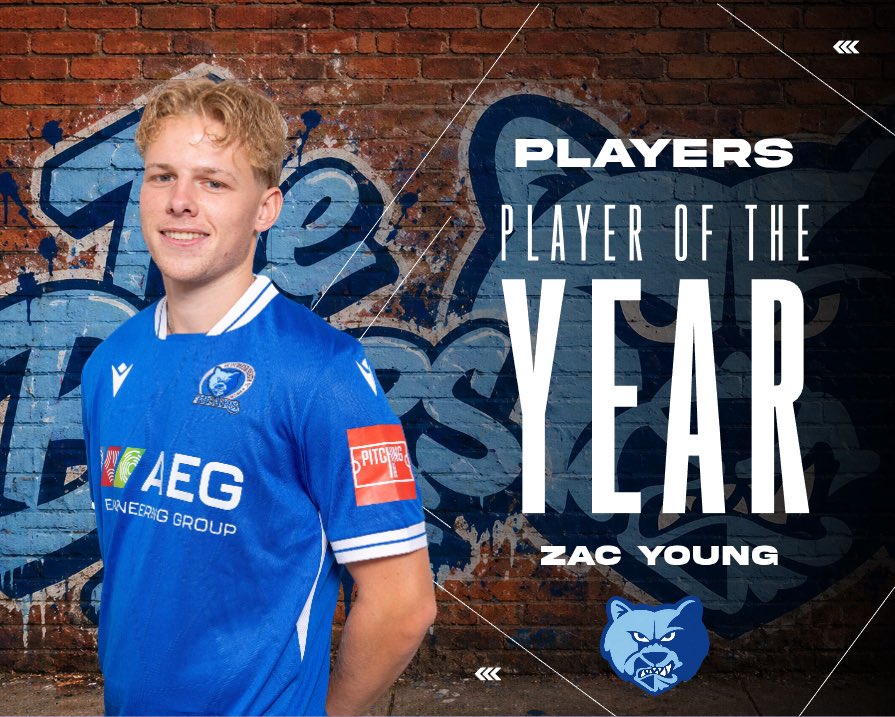 thebearsbbhfc's tweet photo. 🏆Award Winners 🏆

Players Player of the year was won by @Youngy2211, making it a 🎩 of awards

Congratulations Youngy! 👏 https://t.co/xdTwit2yaI