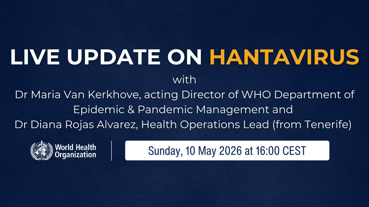 World Health Organization (WHO) tweet media