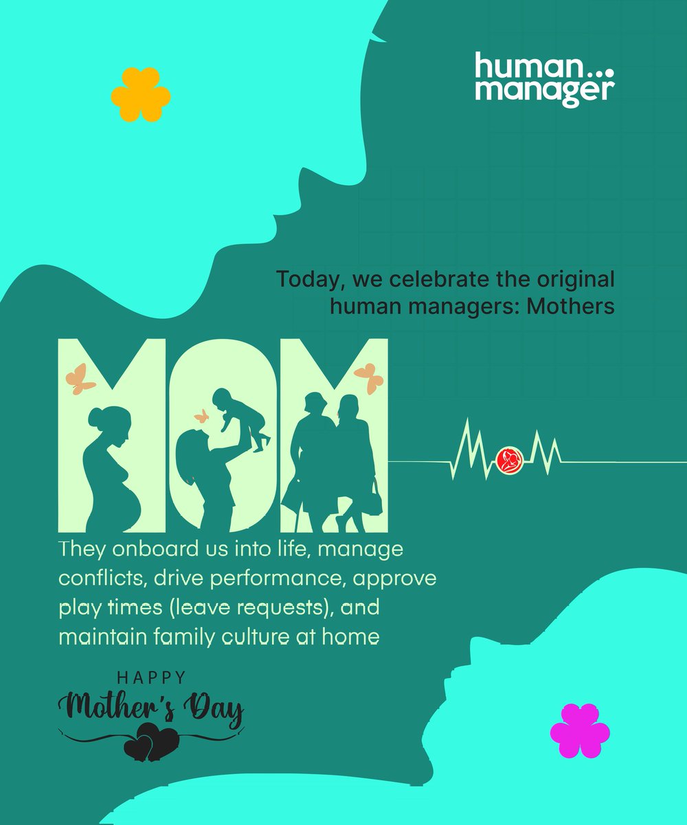 HumanManagerNig's tweet photo. Cheers to the original human managers who nurture growth, build culture and hold everything together with care and strength every single day. 

Happy Mother’s Day.

#MothersDay 
#GrowthThroughPeople #HumanManager https://t.co/uWfUoFN4me