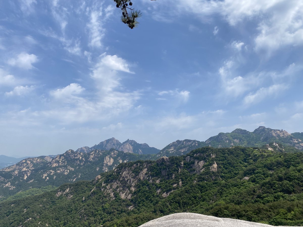 북한산 오르기 넘 힘들지만 넘 아름다워서 계속 가게됨.. ⛰️조아
