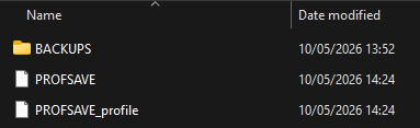 _drewij's tweet photo. Reminder for PC players to backup your PROFSAVE files before the Battlefield 6 update on Tuesday. 

A good thing to have even before a new update! Had problems with updates reverting settings and crashes with an update causing settings to revert to default.

Thank me later! https://t.co/2OP33bPwLw