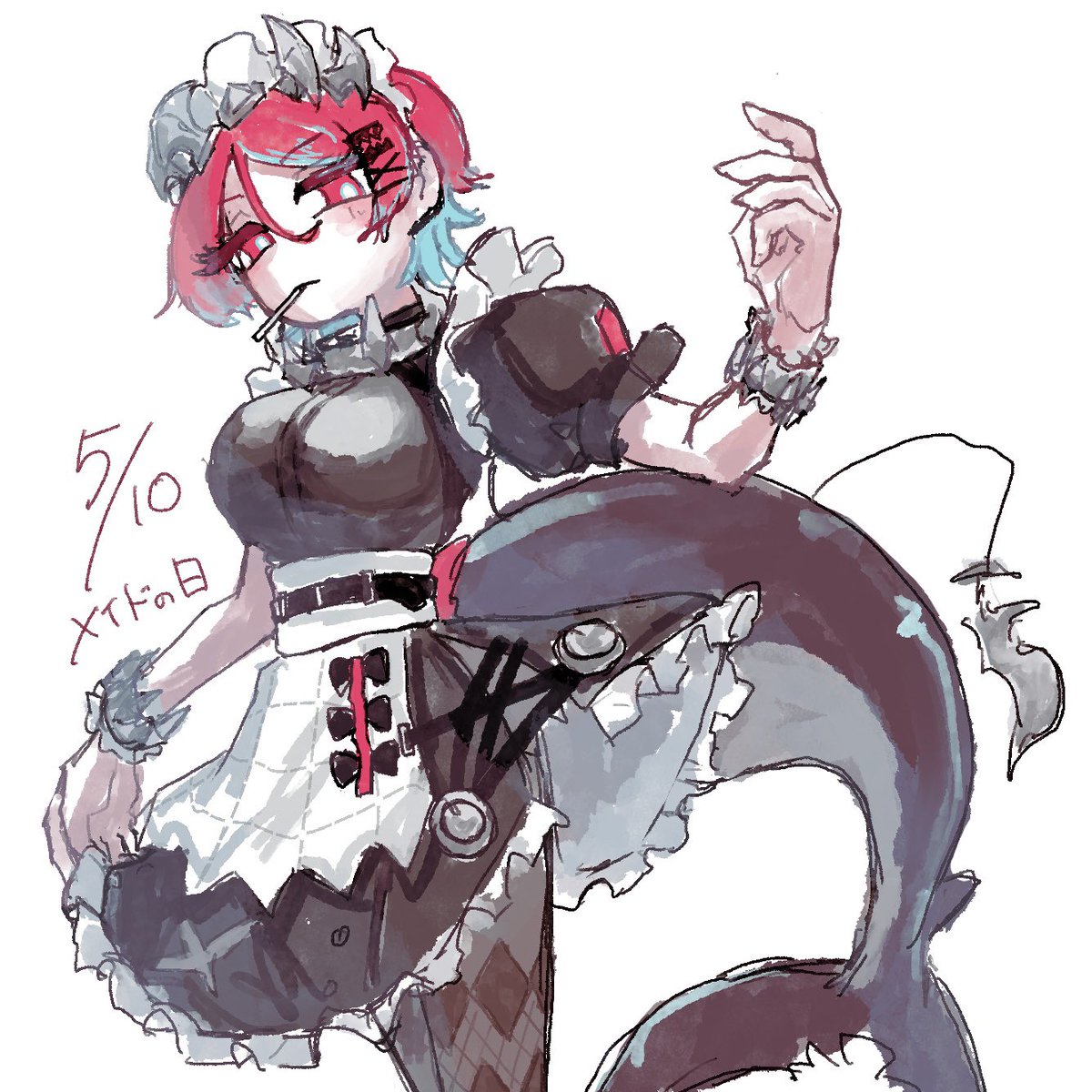 Post by 徒歩 on X: メイドの日