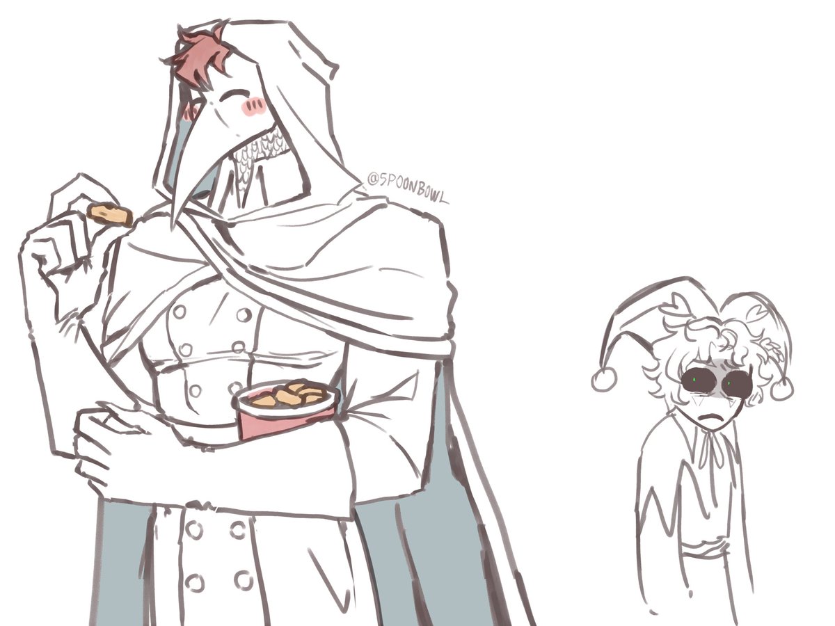 5poonbowl's tweet photo. Nuget.. cannibalism..

Drawing something tfc everyday until the release of day 3: day 4

#tfcdoctor #tfcharlequin #thefreakcircus https://t.co/CkI3DmssjA