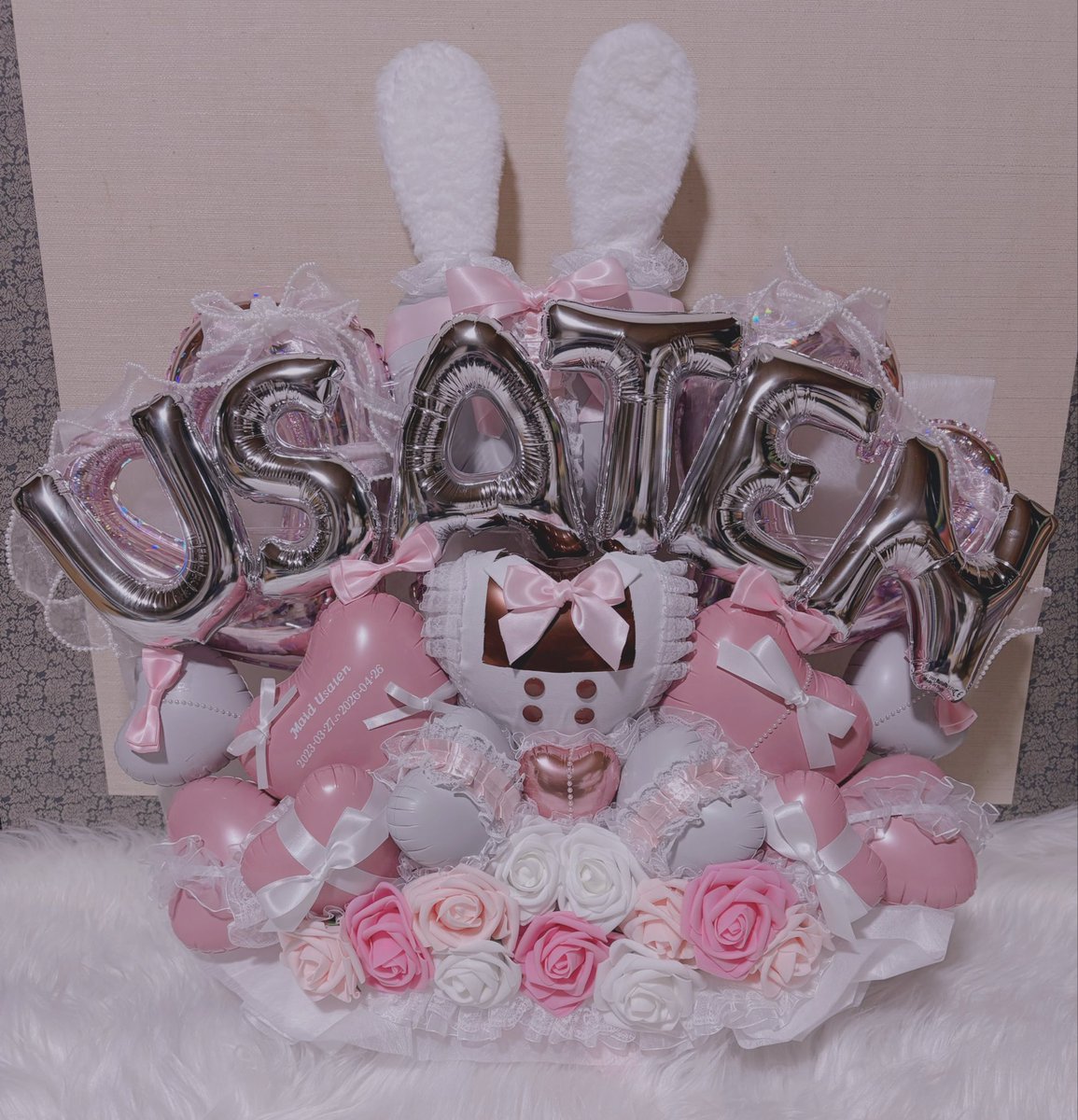 生誕祭 バルーンギフト バルーンアレンジ 推し 卓フラ フラスタ 山田