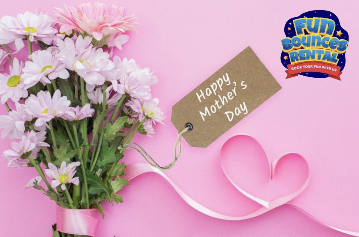 funbounces's tweet photo. Happy Mother’s Day from Fun Bounces Rental! 💐

Today we celebrate all the amazing moms, grandmas, bonus moms, and mother figures who make life full of love, laughter, and unforgettable memories. Thank you for all that you do every single day. https://t.co/ocxKXmL0nr