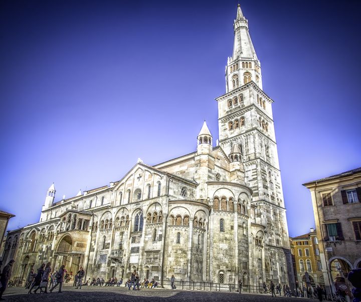 PhilFreez's tweet photo. Art of the Day! "Modena Ghirlandina emilia romagna". Buy at: https://t.co/j7aMRQ4Tqx https://t.co/46AHl9A7zq