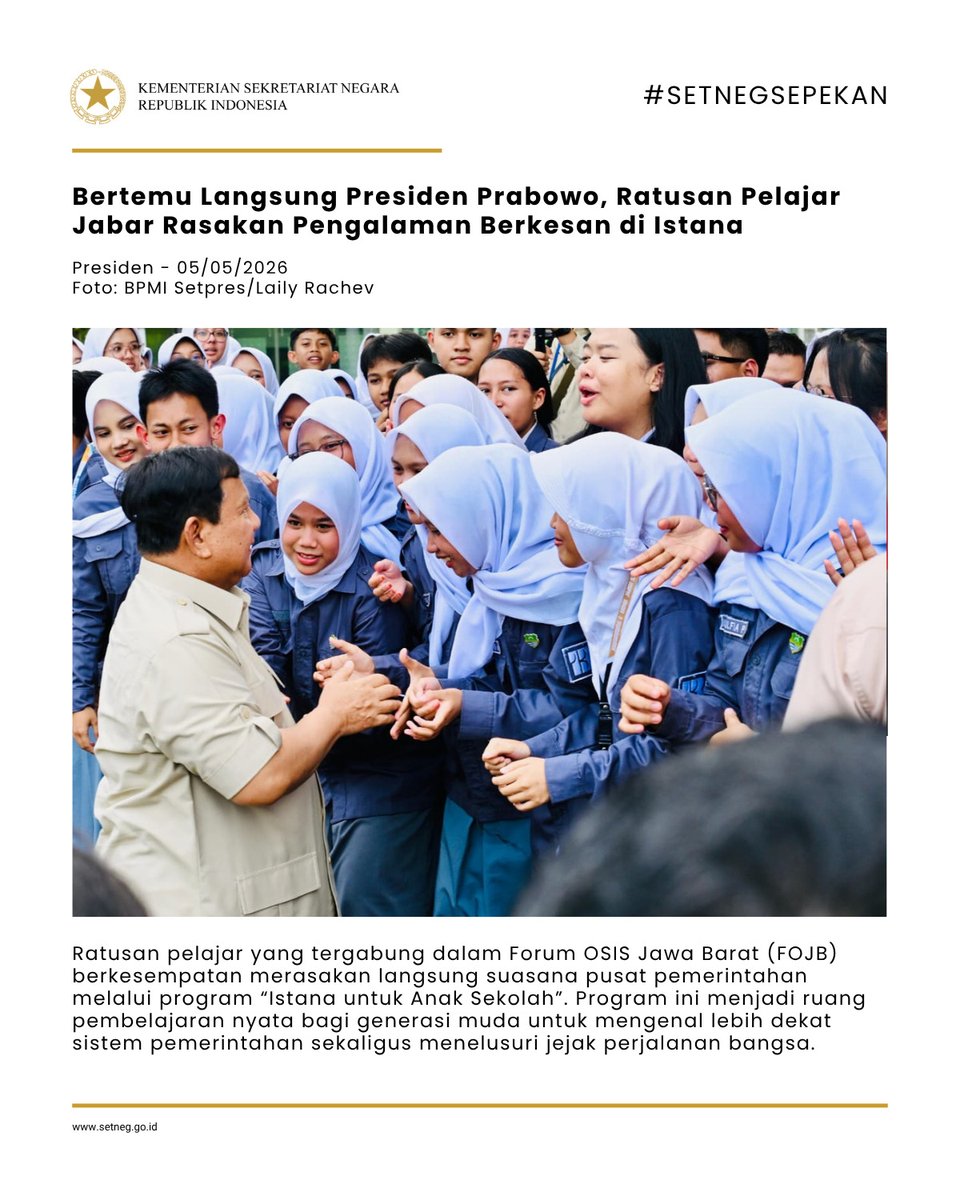 Sekretariat Negara tweet media