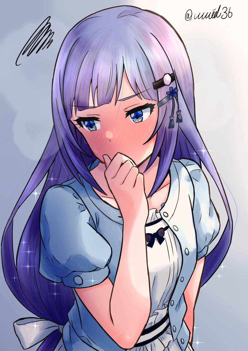 #ミリシタ　
#白石紬　

「あ、貴方という人は…！」