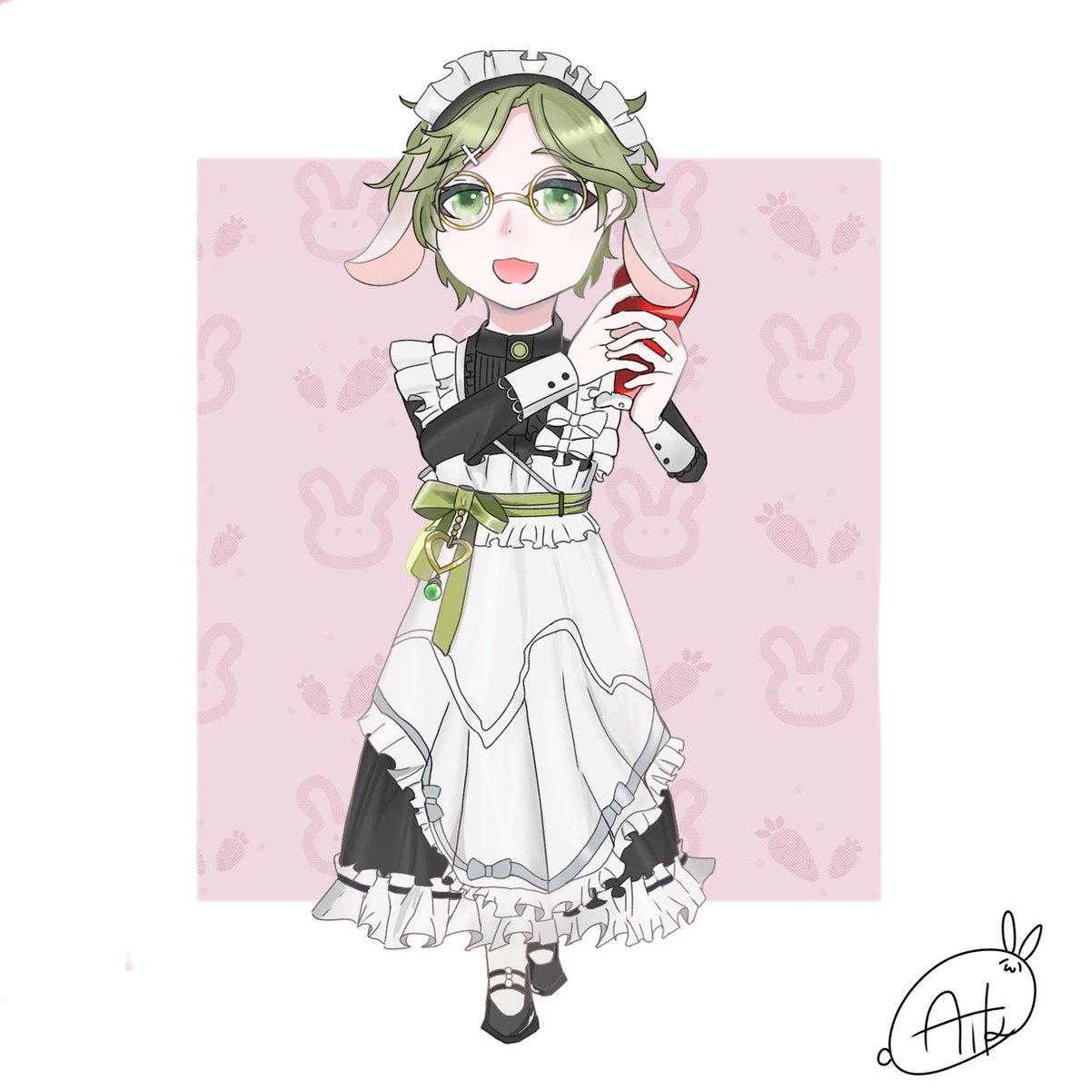 新世界狂歡FA #メイドの日 間に合いました〜。。