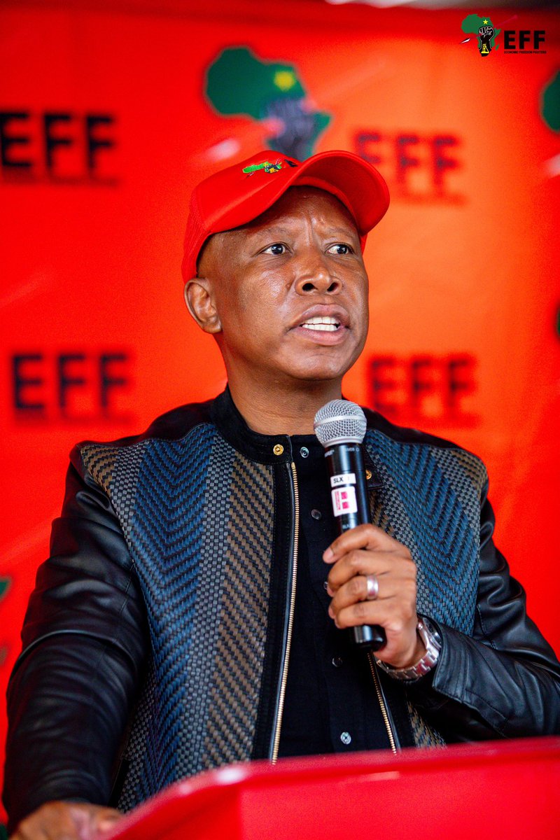 EFFSouthAfrica's tweet photo. ♦️In Pictures♦️

The President and Commander in Chief @Julius_S_Malema addressing the Mother’s Day Lunch at La Salud Kitchen and Lounge.

We are who we are today because of our Mother’s, who’ve consistently supported us.

Register to vote for the EFF in the 2026 Local Government Elections, to be held on 4 November 2026.

Link: https://t.co/f3ABwe5eJi