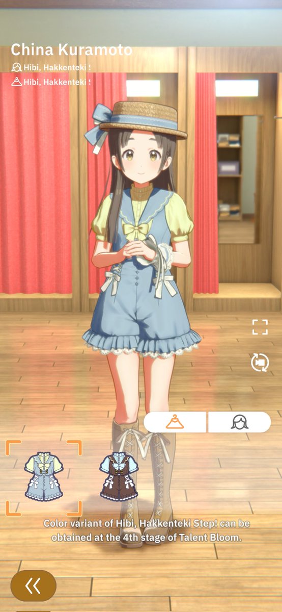 march2nds's tweet photo. @chiuchiuP I like the straw hat she has on for her hibi, hakkenteki step outfit (great song btw) so I just looked around buyee for something that looked similar https://t.co/aOdS04Ehhw