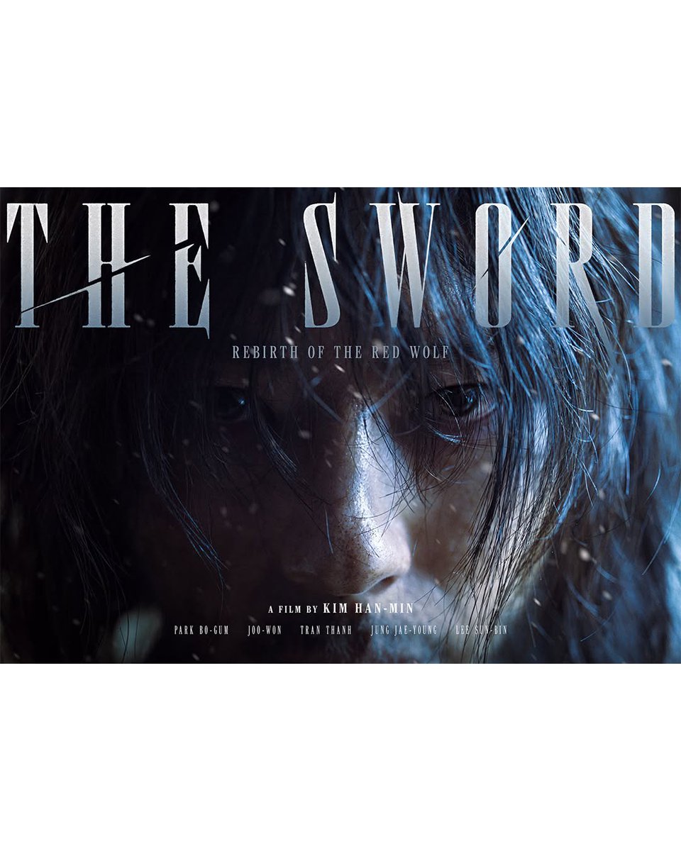 ハンミン監督新作🎬
"칼:고두막한의 검" 2027
THE SWORD/刀 コドゥマクハンの剣

撮影シーン10分間もScreen上映📽️
さらに!主演俳優パク·ボゴムさんのメッセージ動画あり嬉しいサプライズに会場で拍手が⤴️
監督は私に8月にボゴム様と来ますよと🤩言っていました!
#김한민감독
#칼고두막한의검
#THESWORD