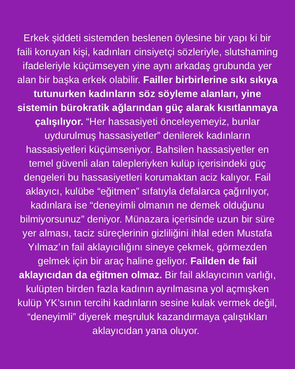 feminist_boun's tweet photo. Münazara Kulübü İçerisindeki Süregelen Fail Aklayıcılığa Karşı Açıklamamızdır https://t.co/ssjHkZuHEO