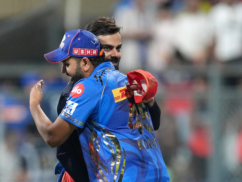 Most appearances in IPL history🔥

MS Dhoni — 278
Virat Kohli — 278
Rohit Sharma — 278

#RCBvsMI
