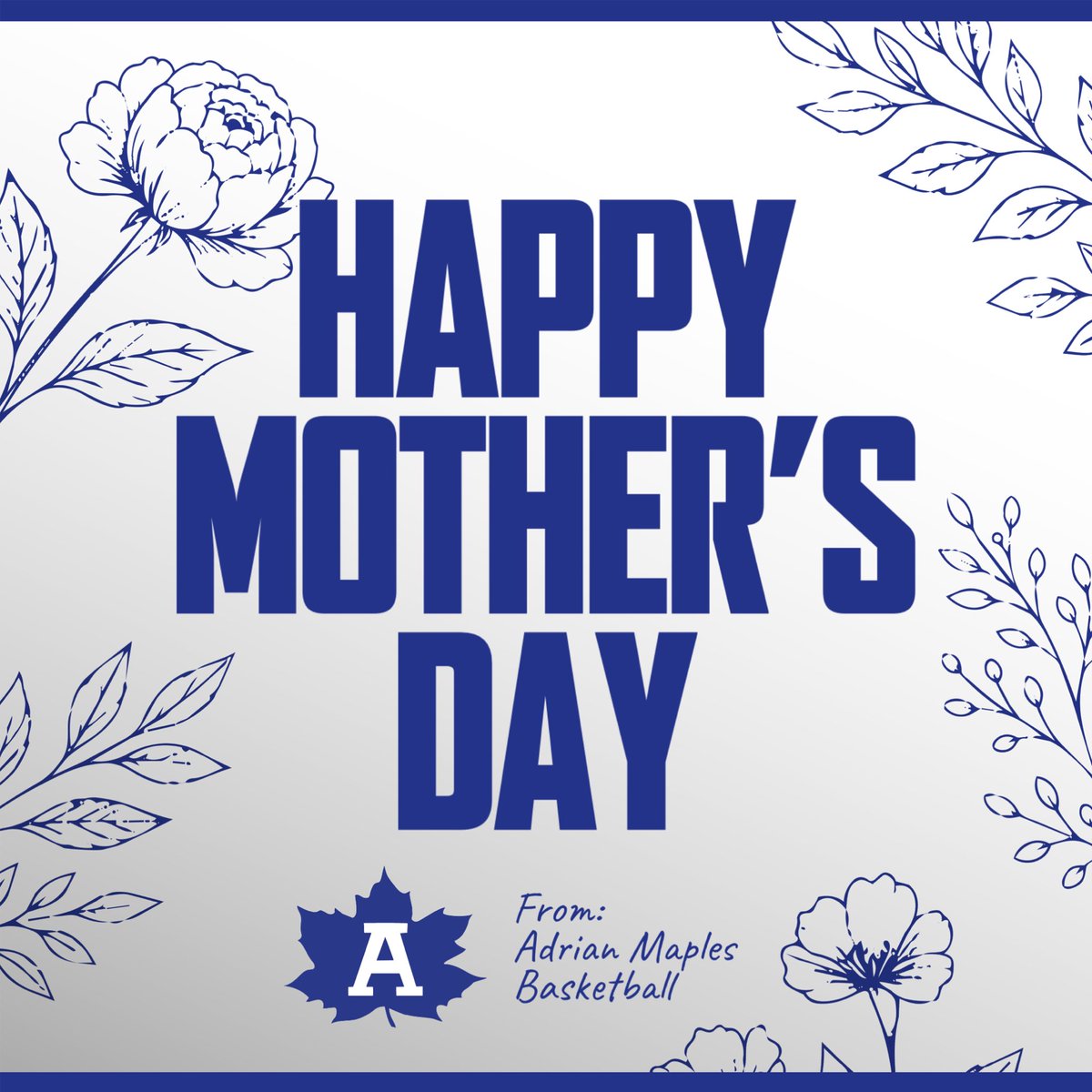 AHSMaplesHoops's tweet photo. Happy Mother’s Day to our Maple Mom’s! We appreciate all you do for your girls 💙🍁 https://t.co/k9vGsXfZH9