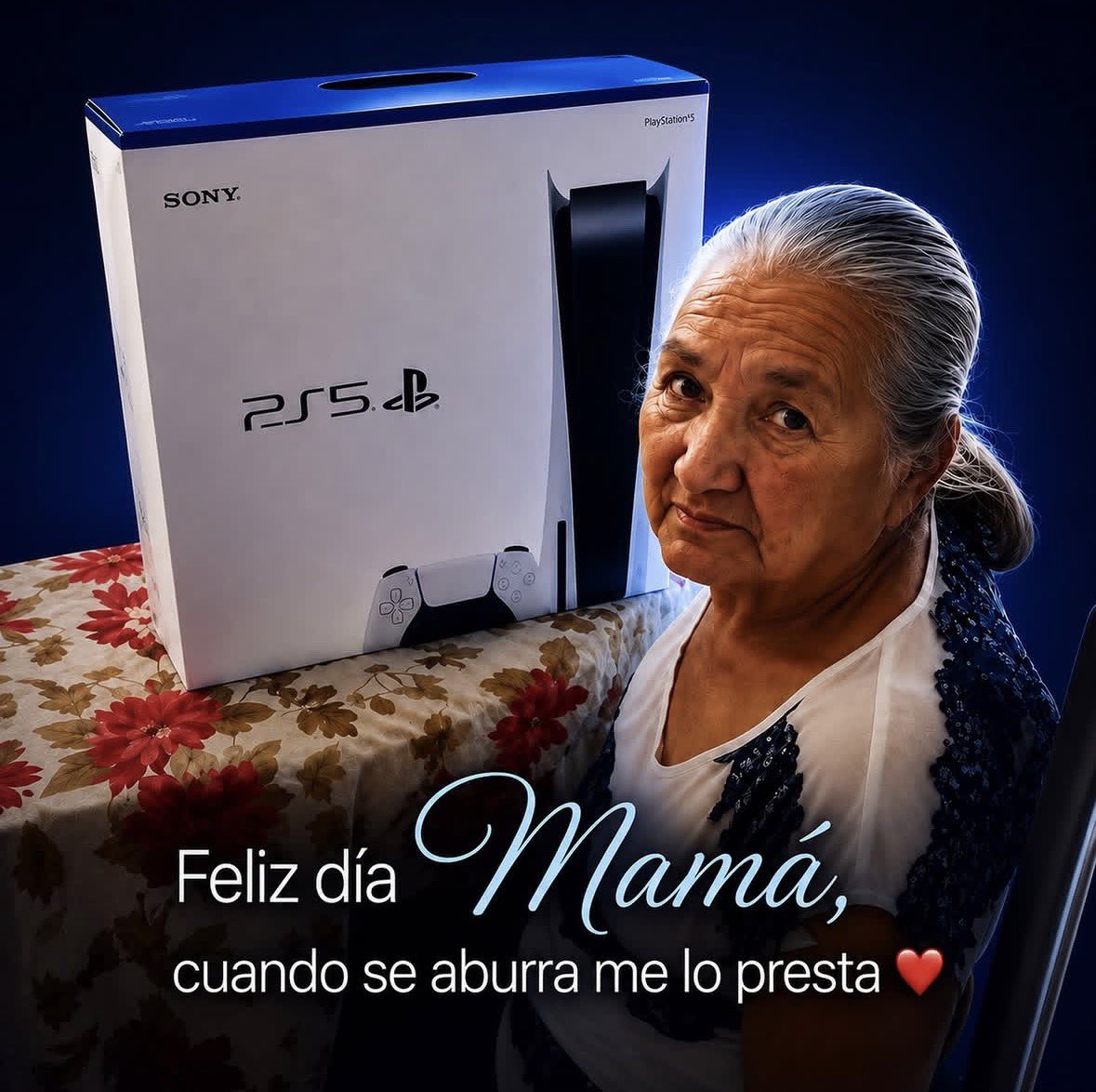 andresstaker's tweet photo. Feliz día Mamá, 
Cuando se aburra me lo presta. 🤣❤️✨ https://t.co/8ZPKdYAhNX
